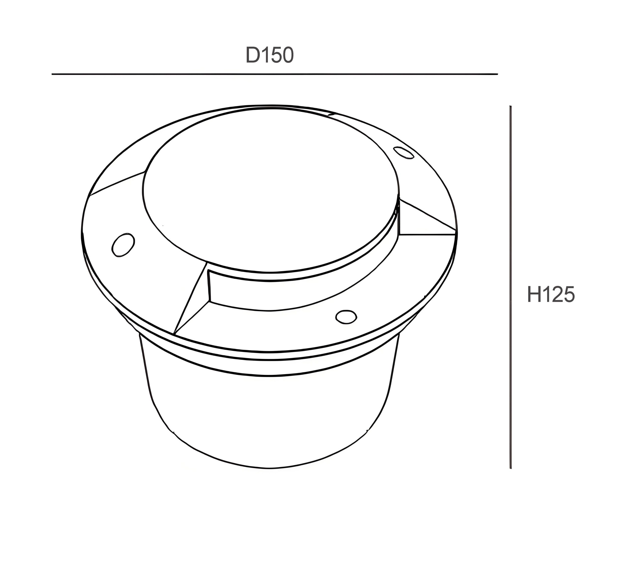 Foco Embutido Pivot Led 7W Aluminio IP67 1 Rayo - Imagen 4