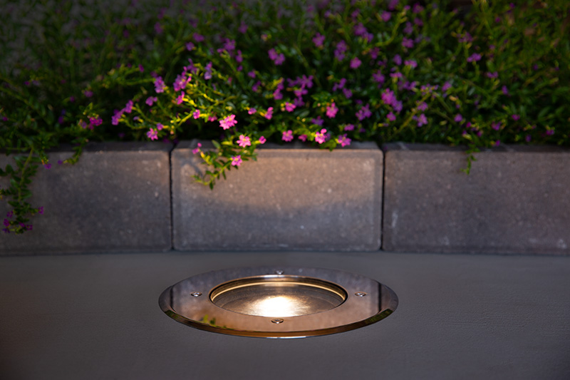 Foco Embutido Terra 5W Acero Inoxidable IP67 Con Ampolleta - Imagen 3